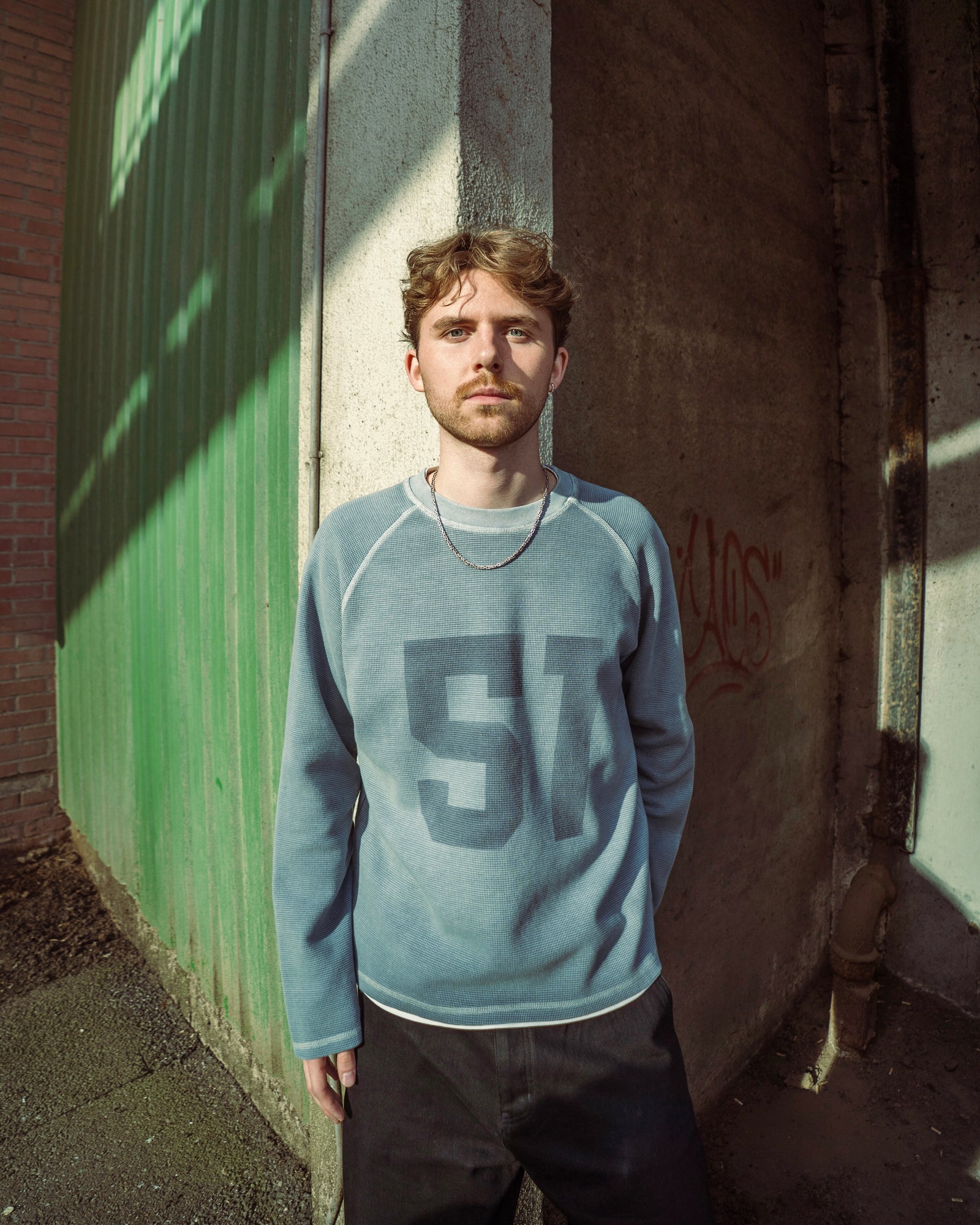 College Waffle Longsleeve